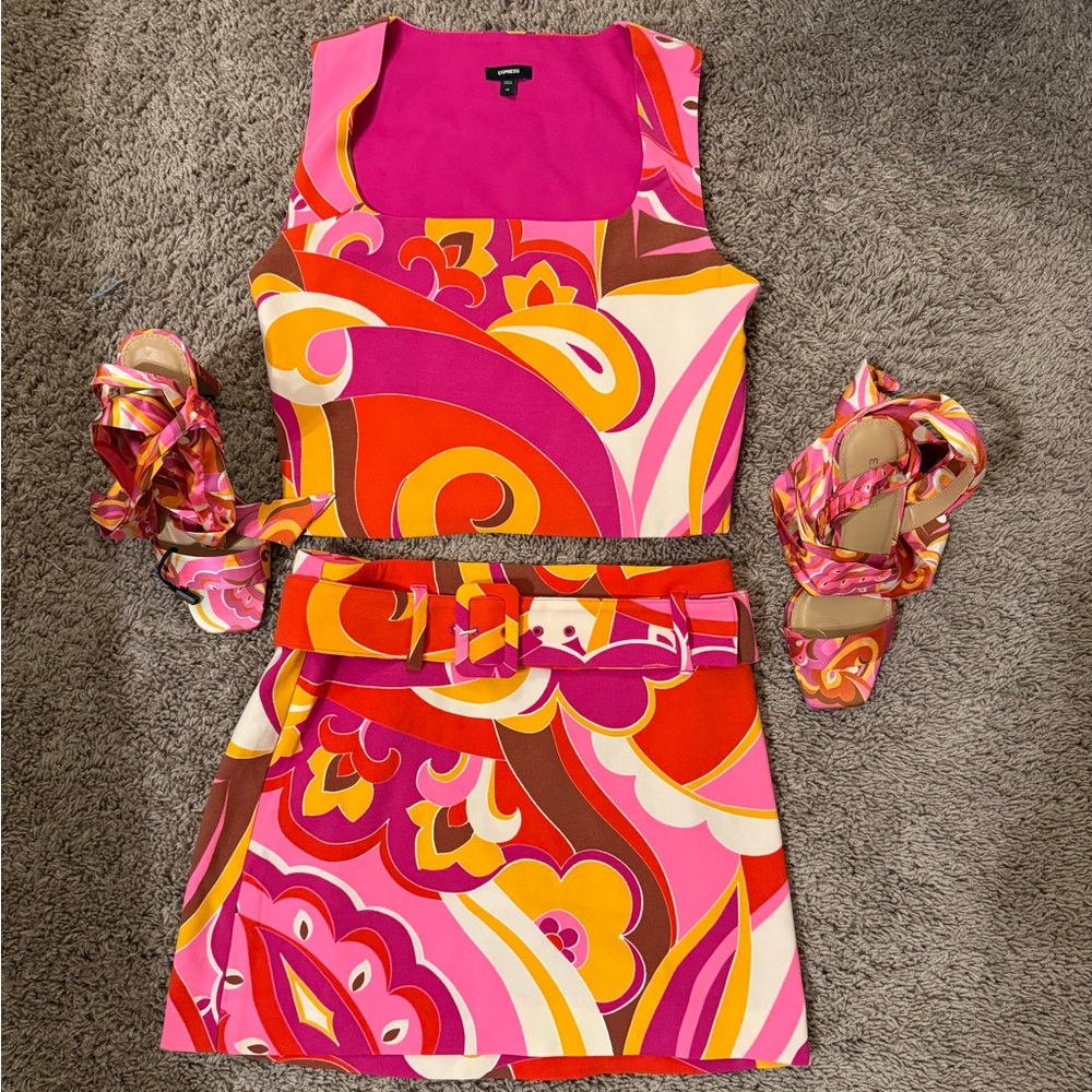 Express size 0 Set w/ shoes size 6